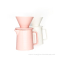 Fashion coffee kit ceramic Pour over coffee set